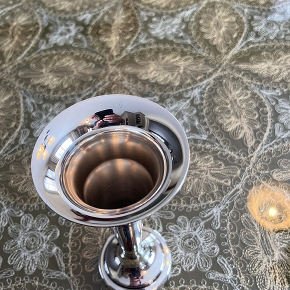 Silver plate vase in lovely condition - Picture 4 of 8